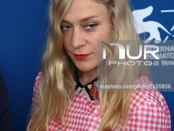   Chloe Sevigny attend the photocall of the movie 'Lean on Pete' presented in competition at the 74th Venice Film Festival, on September 1,...