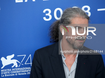 Fernando Leon de Aranoa attend the photo call of the movie 'LOVING PABLO' during 74th Venice International Film Festival   on September 6, 2...