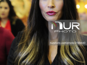 Actress Megan Fox is seen during his store tour as part of the  Fashion Fest Autumn/ Winter 2017  at Liverpool Polanco  on September 06, 201...