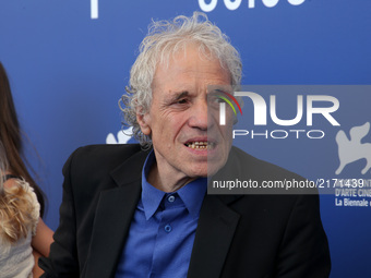Venice, Italy. 08 September, 2017.   Abel Ferrara  during the 'Piazza Vittorio' photocall during the 74th Venice Film Festival  (