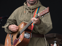 Scottish singer Steve Mason performs on stage at OnBlackheath Festival, in London on September 9, 2017. (