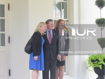 Tom DeLay spotted at the White House Stakeout in Washington, DC on September 12, 2017. (