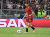 Kostas Manolas during the UEFA Champions League group C football match AS Roma vs Atletico Madrid FC at the Olympic Stadium in Rome, on sept...