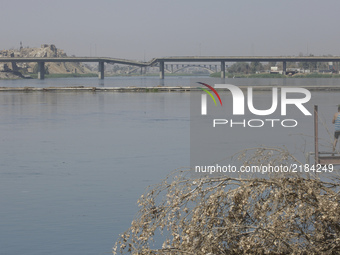 The bridges of Mosul. Mosul, Iraq, 13 September 2017 (
