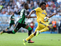 
Juan Cuadrado of Juventus  during the Serie A match between US Sassuolo and Juventus at Mapei Stadium - Citta' del Tricolore on September 1...