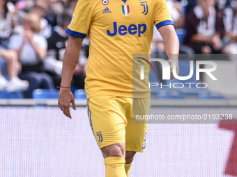 Gonzalo Higuain of Juventus during the Serie A match between Sassuolo and Juventus at Mapei Stadium, Reggio Emilia, Italy on 17 September 20...