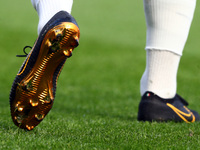 Chelsea's Eden Hazard Boots
during the Premier League match between Chelsea and Arsenal at Stamford Bridge, London, England on 17 Sept  2017...