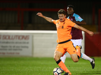  Matthew Virtue of Liverpool
during Premier League 2 Division 1 match between West Ham United Under 23s and Liverpool Under 23s at Dagenham...