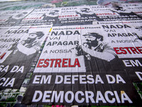 Posters on Paulista Avenue in São Paulo say that election without Lula is fraud. Pressed by the statement that former President Luiz Inacio...