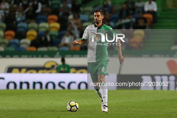 Sportings defender Andre Pinto from Portugal during the Portuguese Cup 2017/18 match between Sporting CP v CS Maritimo, at Alvalade Stadium...