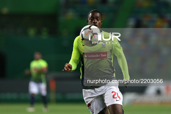 Maritimo's defender Diney Borges from Portugal during the Portuguese Cup 2017/18 match between Sporting CP v CS Maritimo, at Alvalade Stadiu...