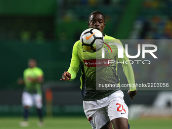 Maritimo's defender Diney Borges from Portugal during the Portuguese Cup 2017/18 match between Sporting CP v CS Maritimo, at Alvalade Stadiu...