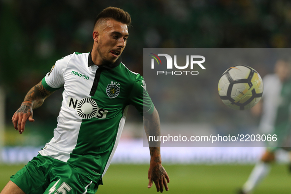 Sportings forward Iuri Medeiros from Portugal during the Portuguese Cup 2017/18 match between Sporting CP v CS Maritimo, at Alvalade Stadium...