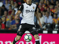  05 Gabriel Paulista  of Valencia CF   during spanish La Liga match between Valencia CF vs Malaga CF at Mestalla  Stadium on  September 19,...