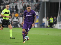 Cyril Thereau during the Serie A football match between Juventus FC and ACF Fiorentina at Allianz Stadium on 20 September, 2017 in Turin, It...