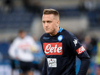 Piotr Zielinski of Napoli during the Serie A match between Lazio and Napoli at Olympic Stadium, Roma, Italy on 20 September 2017.  (