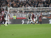 Miralem Pjanic (Juventus FC) scores during the Serie A football match between Juventus FC and Torino FC at Allianz Stadium on 23 September,...