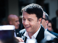 Italian prime minister Matteo Renzi during the inauguration of the academic year in Palermo, Italy, on Sept. 15, 2014 (