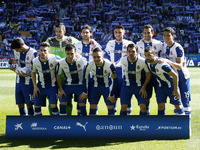 RCD Espanyol in the match between RCD Espanyol and Elche, for the Week 27 of the Spanish League match at the Cornella-El Prat stadium on Mar...