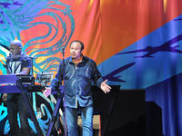 Joseph Wooten (L) and Sonny Charles with the Steve Miller Band perform at the AT&T Center on May 22, 2014 in San Antonio, Texas. (