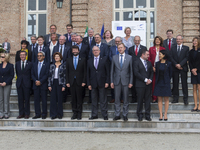 Family photo the Ministerof Culture during  the Informal meeting of Ministers of Culture, in Turin, Italy, on September 24, 2014. (