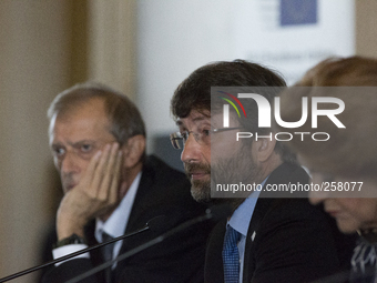 Dario Franceschini, Minister for cultural heritage, in Turin, Italy, on September 24, 2014 (
