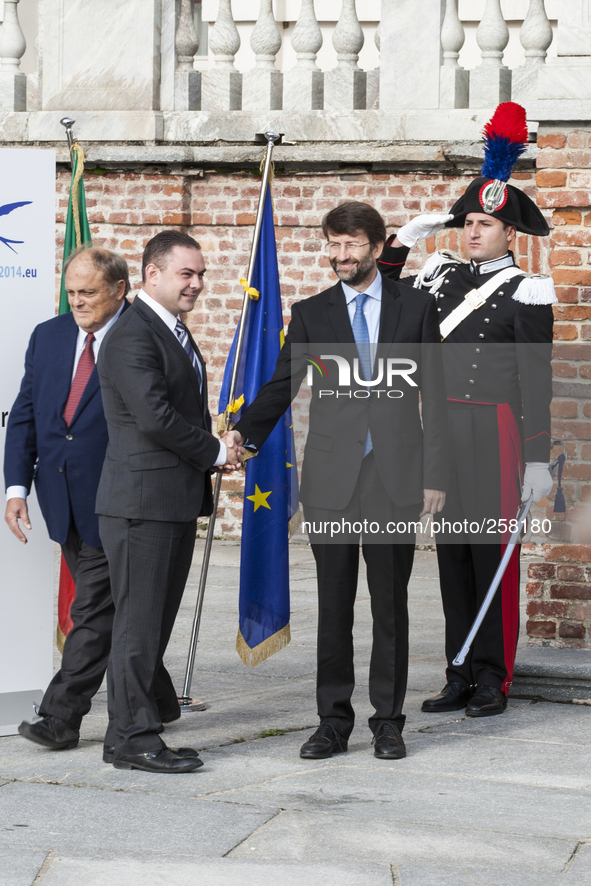 Informal meeting of Ministers of Culture in Europe, Reggia di Venaria September 24, 2014.Venaria, Italy.  
