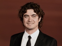 Riccardo Scamarcio during 'The Knick' film premiere at Rome Film Festival, on October 17, 2014. (