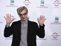 International Film Festival of Rome, ninth edition. Photocall. In the picture the director Wim Wenders (