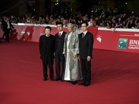Jia Zhangke On The Red Carpet - The 9th Rome Film Festival (