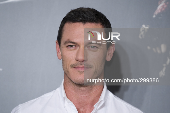 Actor Luke Evans attends the 