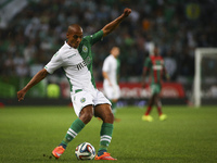 Sporting´s midfielder Joao Mario in action during the Portuguese League football match between Sporting CP and CS Maritimo at Jose Alvalade...