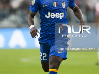  Kwadwo Asamoah during the Serie A match betweenJuventus FC and U.S Palermo at Juventus Stafium  on october 26, 2014 in Torino, Italy.  (