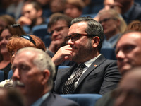 B. Bix Aliu, U.S. Consul General in Krakow, during the 73rd inauguration of the academic year 2018/19 in the State Higher School of Theatre...