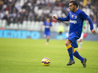  Carlos Tevez during the Serie A match between Juventus FC and Parma FC. at Juventus Stafium  on november 9, 2014 in Torino, Italy.  (
