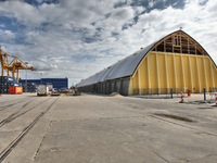 Gdynia, Poland 2nd, Dec. 2014 A new grain storage warehouse has been opened at the Port of Gdynia, boosting the Ports storage capacity for t...