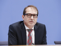Alexander Dobrindt (CSU), Minister of Trafic and Digital Infrastructure, on the subject 