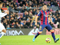 BARCELONA -20 de diciembre- SPAIN: Xavi Hernandez and F. Rossi in the match between FC Barcelona and Cordoba CF, for the week 16 of the span...