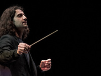 Gabriele Ciampi presents The Minimalist Evolution on December 21, 2014 in Rome. Directs his CentOrchestra, composed of 30 young musicians fr...
