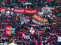 Genoa Supporters during the Serie A football match n.16 TORINO - GENOA on 21/12/14 at the Stadio Olimpico in Turin, Italy.  (