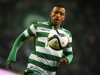 Sporting's midfielder Nani in action during the Portuguese League  football match between Sporting CP and Estoril Praia at Jose Alvalade  St...