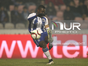PORTUGAL, Barcelos: Porto's Colombian forward Jackson Martinez scoring a goal during Premier League 2014/15 match between Gil Vicente and  F...