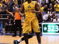 Sylven Landesberg #15 (Maccabi Tel Aviv) during his Euroleague Top-16, group E, round 5, basketball match against Real Madrid, on January 29...
