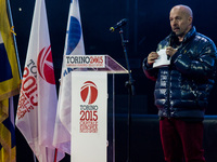 Opening ceremony for Torino 2015 Capital of Sports on January 30, 2015. In photo Marco Berry. (