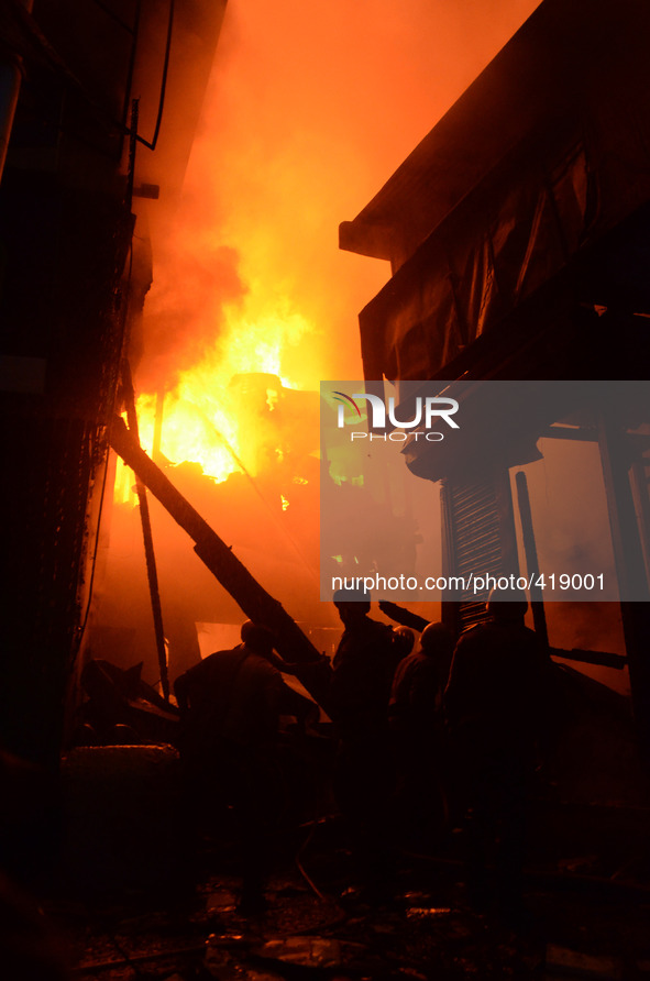 A major fire broke out on Monday evening, 2nd February 2015,  in  the  plywood store in Kolkata, India. 
