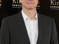 Colin Firth attends the 'Kingsman - The Secret Service' Madrid Photocall at Villamagna Hotel on February 6, 2015 in Madrid, Spain. (