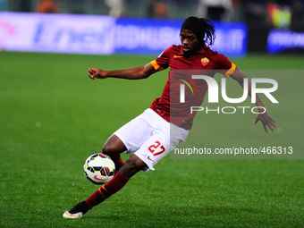 Gervinho during the Serie A match between AS Roma and Juventus FC at Olympic Stadium, Italy on March 02, 2015. (