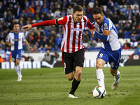 BARCELONA -march 04- SPAIN: Sergio Garcia and De Marcos in the match between RCD Espanyol and Athletic Club, for the second leg of the 1/2 f...
