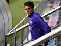 BARCELONA -march 21- SPAIN: Marc Bartra in the training before the match against Real Madrid, held in the field of the Joan Gamper sports ci...