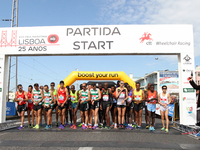 The start of the Lisbon Half-Marathon 2015 on the 22th of March, 2015 ( 
